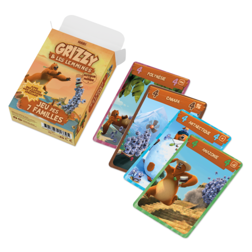 Grizzy & Les Lemmings – Jeux des 7 Familles